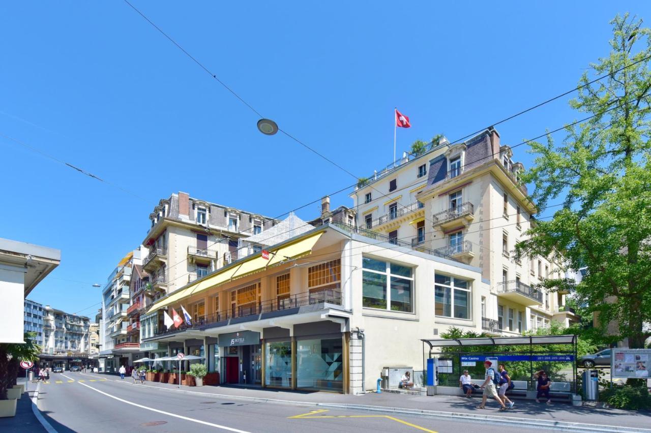 J5 Hotels Helvetie&La Brasserie Montreux Buitenkant foto