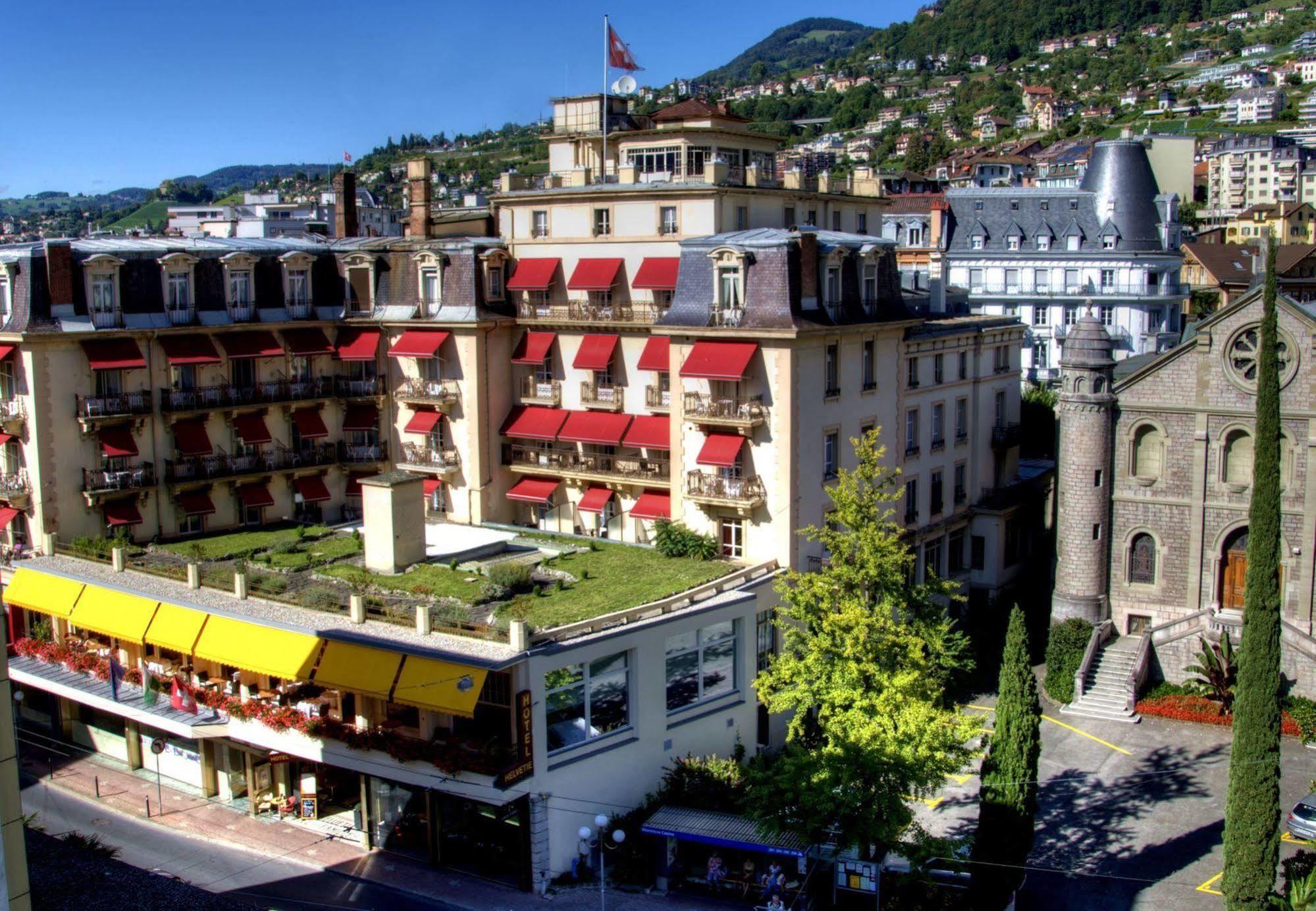 J5 Hotels Helvetie&La Brasserie Montreux Buitenkant foto